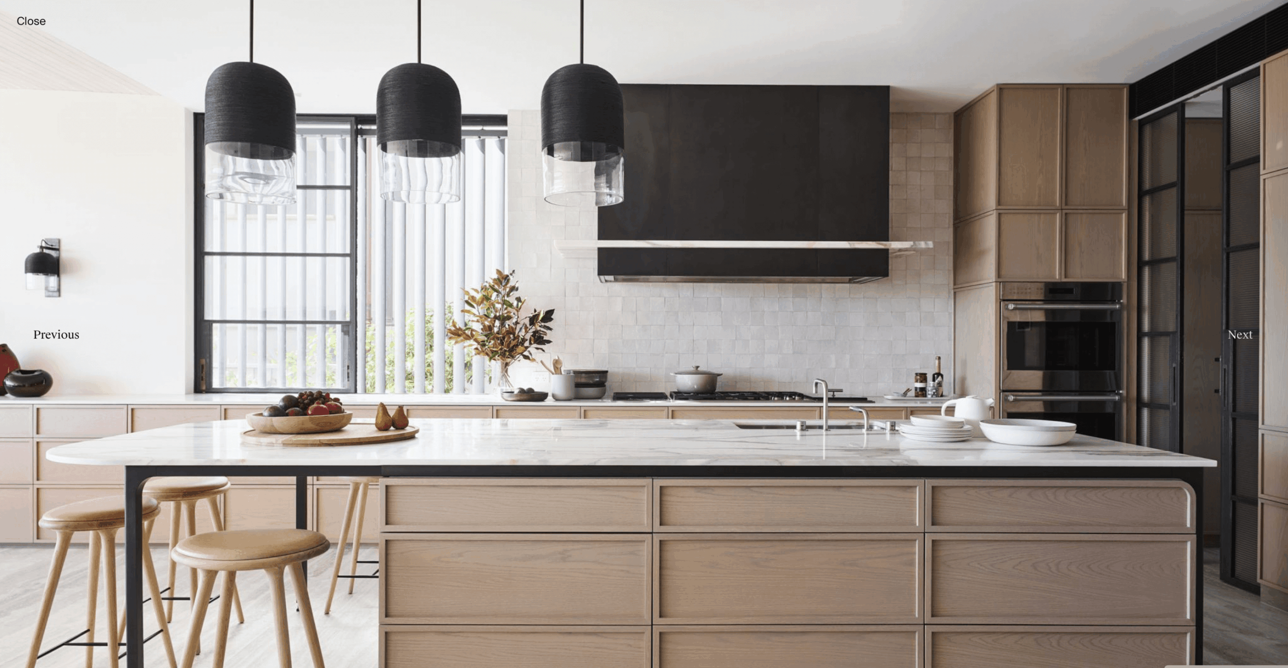 Modern kitchen interior design